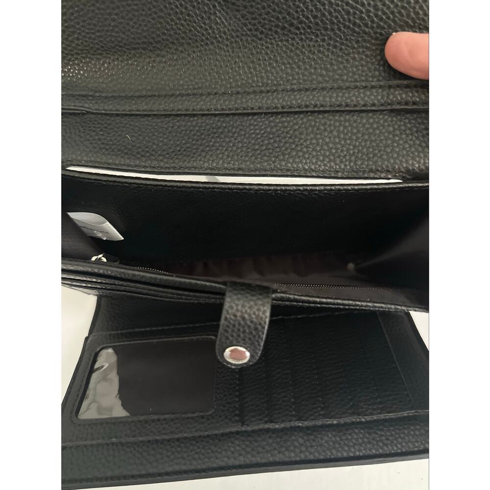 Save The Girls Black Crossbody Wallet & Touchscreen Phone Purse - Like New - Picture 5 of 9